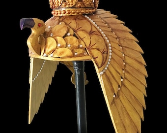 古代エジプトの王妃ネフェルタリの王冠レプリカ - 手作りの高級品