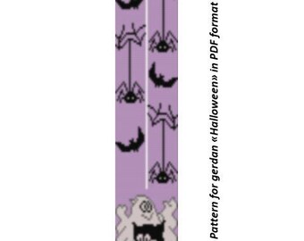 Patrón de Gerdan para Halloween, formato PDF