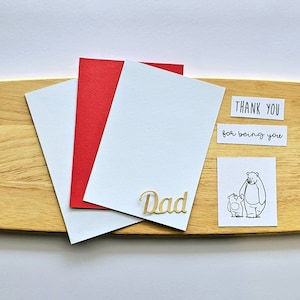 DIY Vatertagskarten Kit | Kinder-Vatertagskarte | CardsanCraftsbySusie