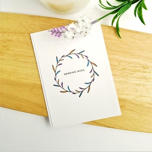 Envoi d'une carte de condoléances Hugs