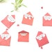Red Mini Envelopes | Origami Envelopes | Cardsancraftsbysusie - Etsy