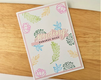 Sending Faraway Hugs Card