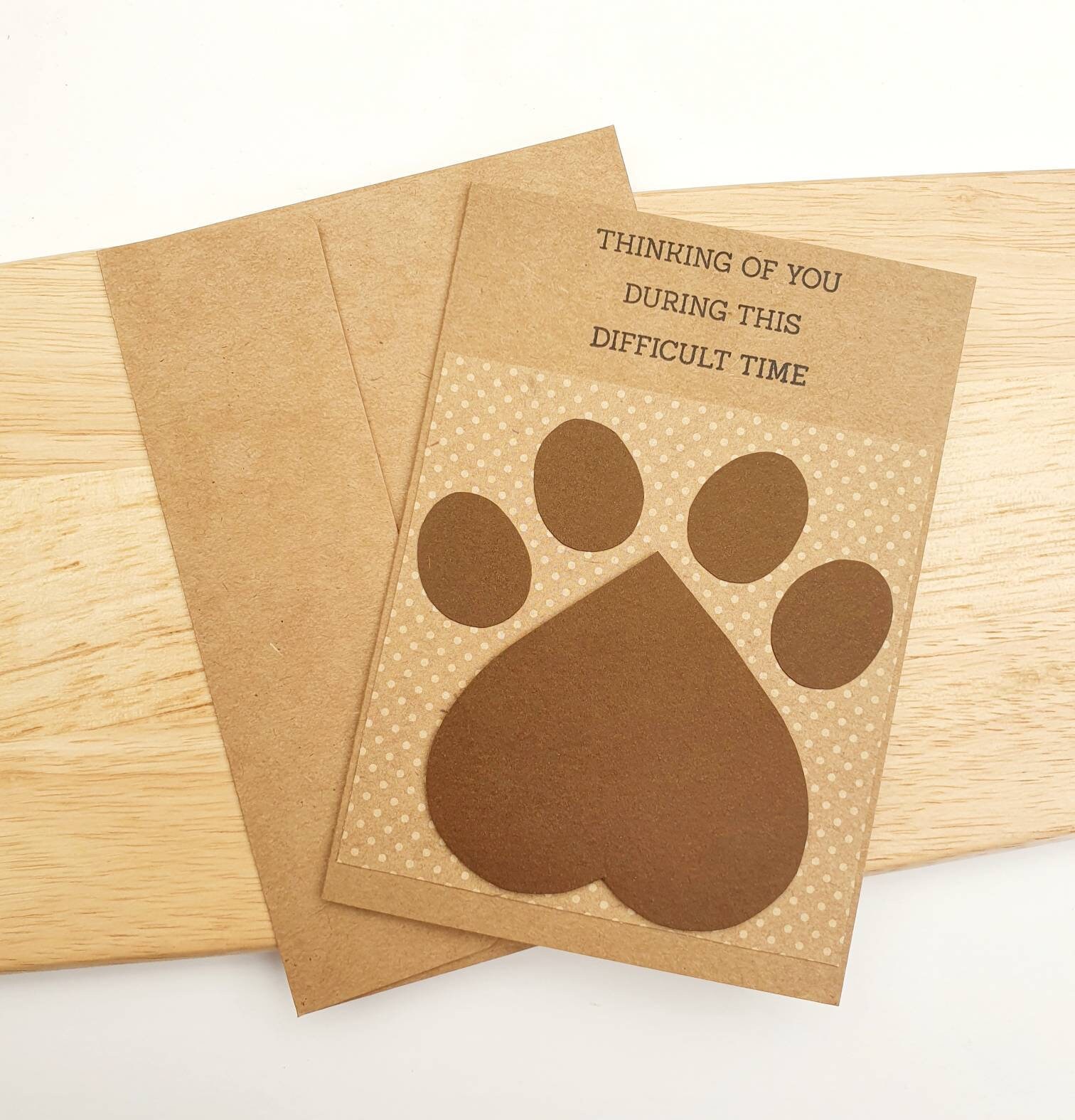 Carte de sympathie pour animaux de compagnie Carte de perte Etsy Canada