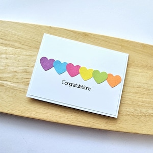 Lgbtqia+ Cards | Rainbow Congratulations Card | CardsanCraftsbySusie