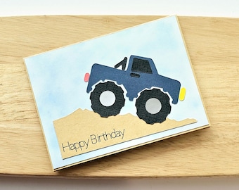 Monster Truck Gift | Truck Birthday Card | CardsanCraftsbySusie