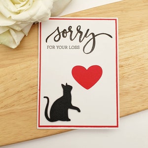 Pet Sympathy Card | Pet Loss Card | CardsanCraftsbySusie