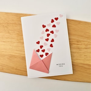 Ik denk aan je kaart | Handgemaakte kaarten | Mis je kaart | Vriendschapskaart | CardsanCraftsbySusie