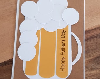 Beer Mug Father's Day Card | CardsanCraftsbySusie