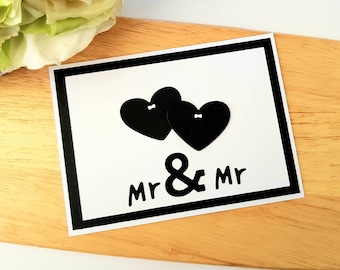 Mr and Mr Wedding Card | CardsanCraftsbySusie