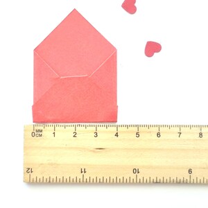 Red Mini Envelopes | Origami Envelopes | Cardsancraftsbysusie - Etsy