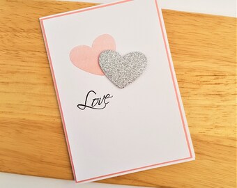 Handmade Love Card | Anniversary Cards | CardsanCraftsbySusie