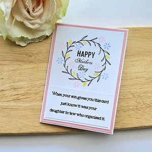 Mother-in-law Mother's Day Card | CardsanCraftsbySusie