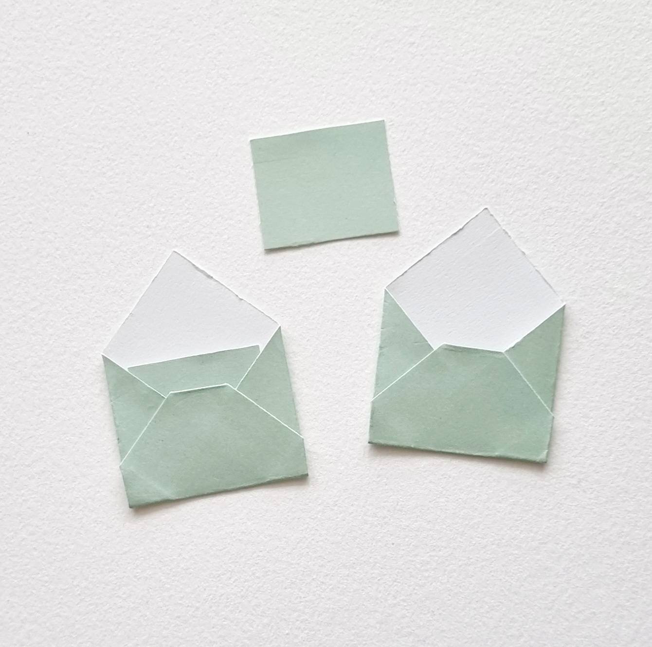 Mini Envelopes Origami Envelopes Cardsancraftsbysusie Etsy