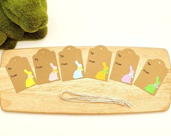 Easter Bunny Tags | Bunny Gift Tags | Easter Gift Tags | CardsanCraftsbySusie