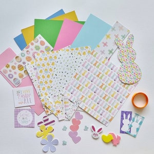 Mini Ostern Scrapbooking Kit | Ostern Bastelpaket | CardsanCraftsbySusie