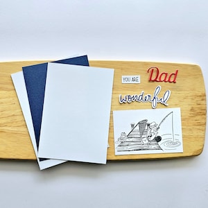 Kit DIY de Tarjetas del Día del Padre / Tarjeta del Día del Padre Infantil / CardsanCraftsbySusie