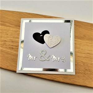 Handmade Love Card | Mr and Mrs Card | CardsanCraftsbySusie