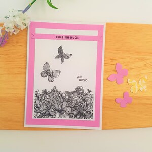 Sympathy Card - Thinking of You Card - Miss You Card - Hugs Card