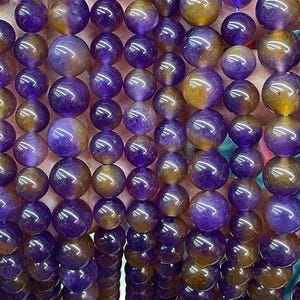 Chalcedony Beads, 6mm 8mm 10mm 12mm Chalcedony Beads,Chalcedony Smooth Round beads,15 inch per strand.