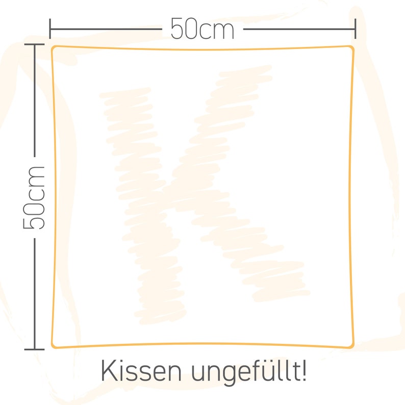 50x50 cm Premium Kissen Made in Germany Kissenfüllung Dekokissen Füllkissen Sofakissen Bild 6