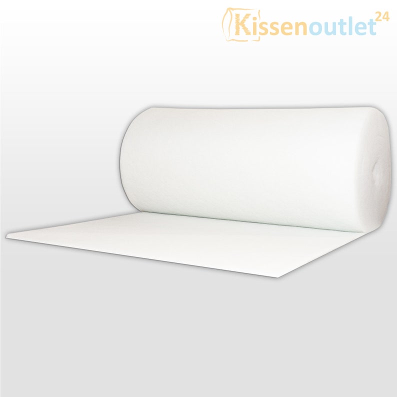 Volumenvlies 300g qm Breite 160cm Stärke ca. 30-38mm Meterware Polsterwatte Wattevlies Vliesstoff Patchwork Vlies Füllmaterial Polstervlies Bild 6