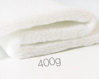 Volumenvlies 400g qm Breite 160cm Stärke ca. 43-51mm Meterware Polsterwatte Wattevlies Vliesstoff Patchwork Vlies Füllmaterial Polstervlies