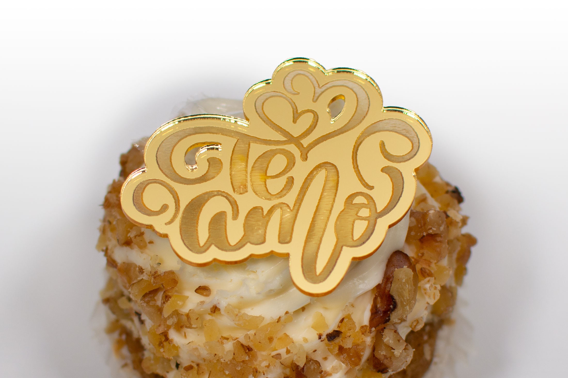Cake Topper Mr & Mrs en Acrylique Rose doré -  - 100% belge  - Déguisements - Tenues de Carnaval - Créations des Ballons - Fête  Thématiques