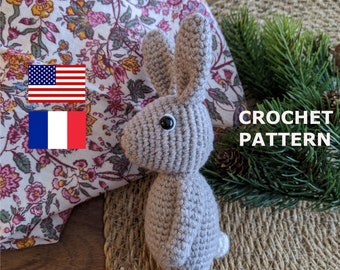 Crochet pattern : Bunny - The Cottontail Family
