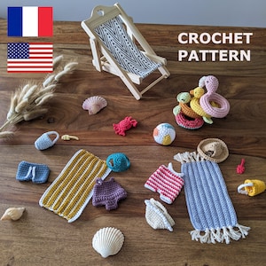 Crochet pattern : summer collection (only!) - The Mice Family