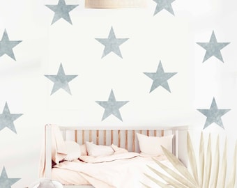 Star wall decal, star wall sticker, star wallpaper, stars