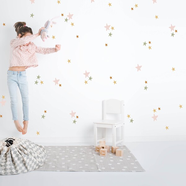 Star Wall Decals Etsy