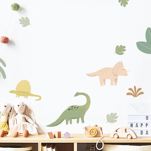 stickers muraux dinosaure, sticker mural dinosaure, papier peint dinosaure, dinosaures image 2