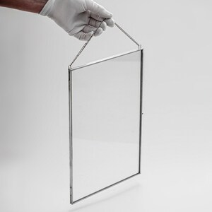 Glass Silver Frame