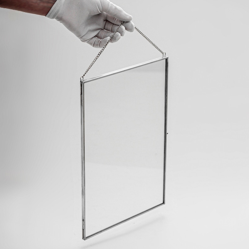 Glass Silver Frame