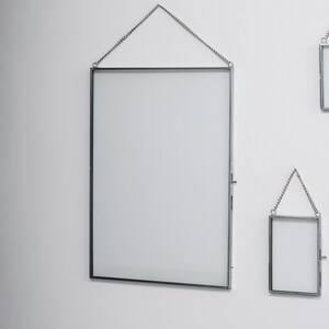 Glass Silver Frame