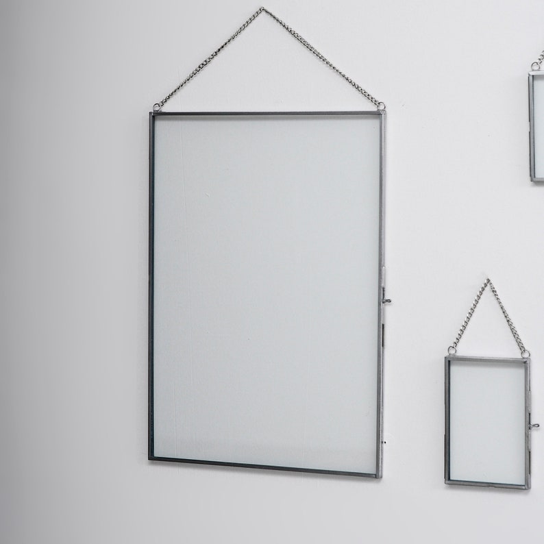 Glass Silver Frame