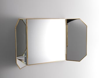 Vintage Japanese Kyodai Mirror - 1940s Showa Era (25D-375-1) - Etsy