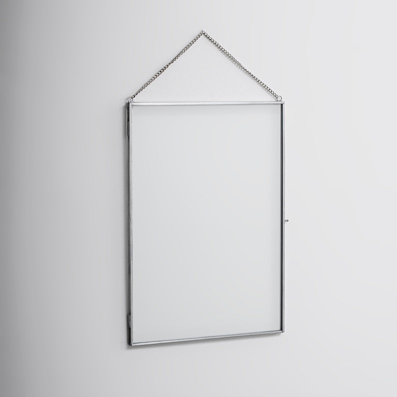 Glass Silver Frame