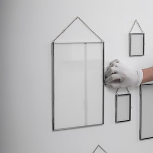 Glass Silver Frame
