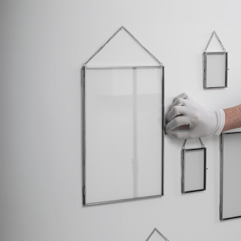 Glass Silver Frame
