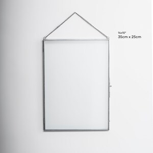 Glass Silver Frame