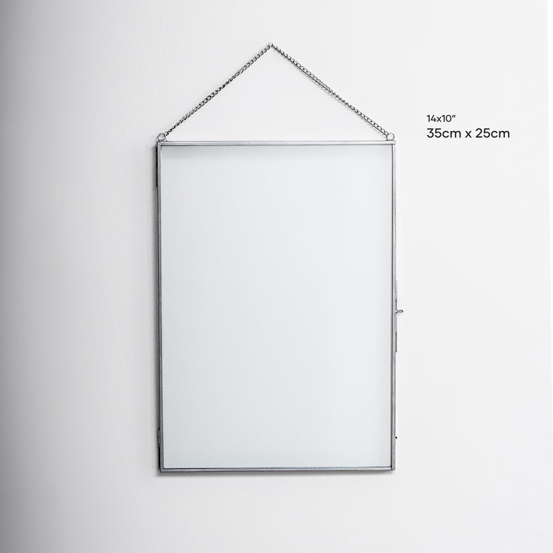 Glass Silver Frame