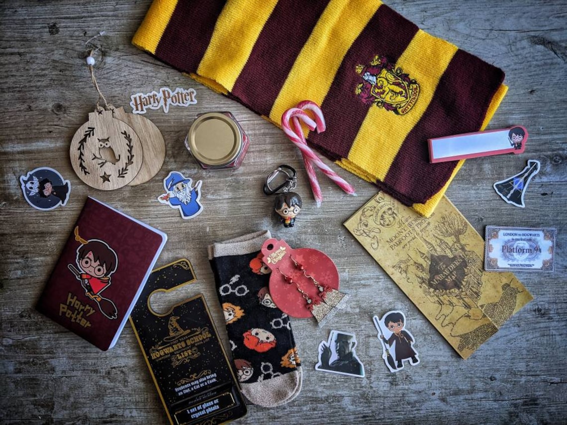 Birthday Gift Harry Potter Surprise Box Large Format Etsy UK
