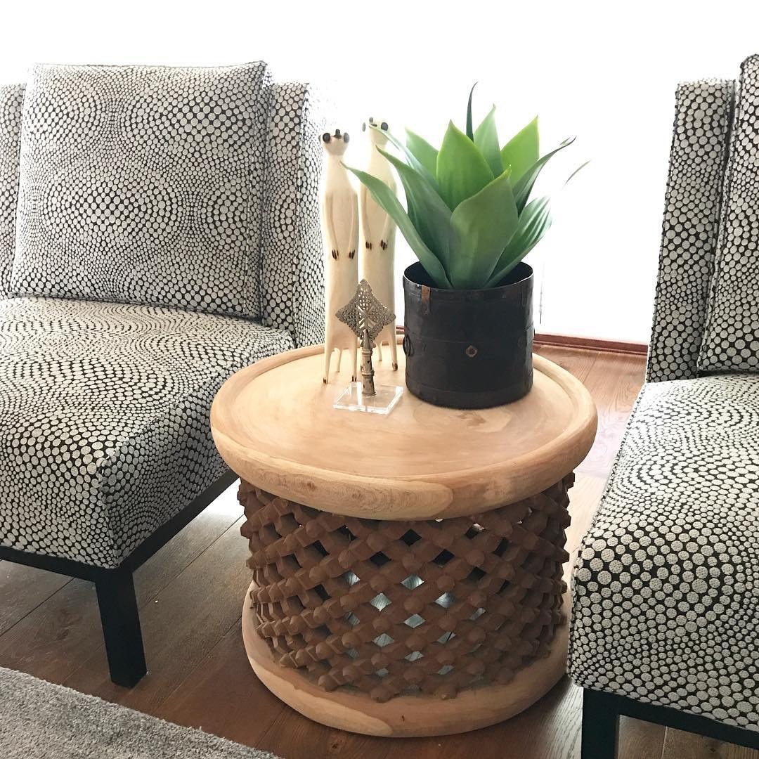 First Class African Hand Carved Bamileke Stools/coffee Tables Etsy