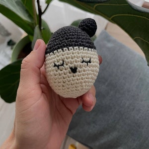 Gehaakt ei, gehaakte paaspatronen, paascadeau | PDF - Engelse versie - Direct downloaden - Amigurumi haakpatroon