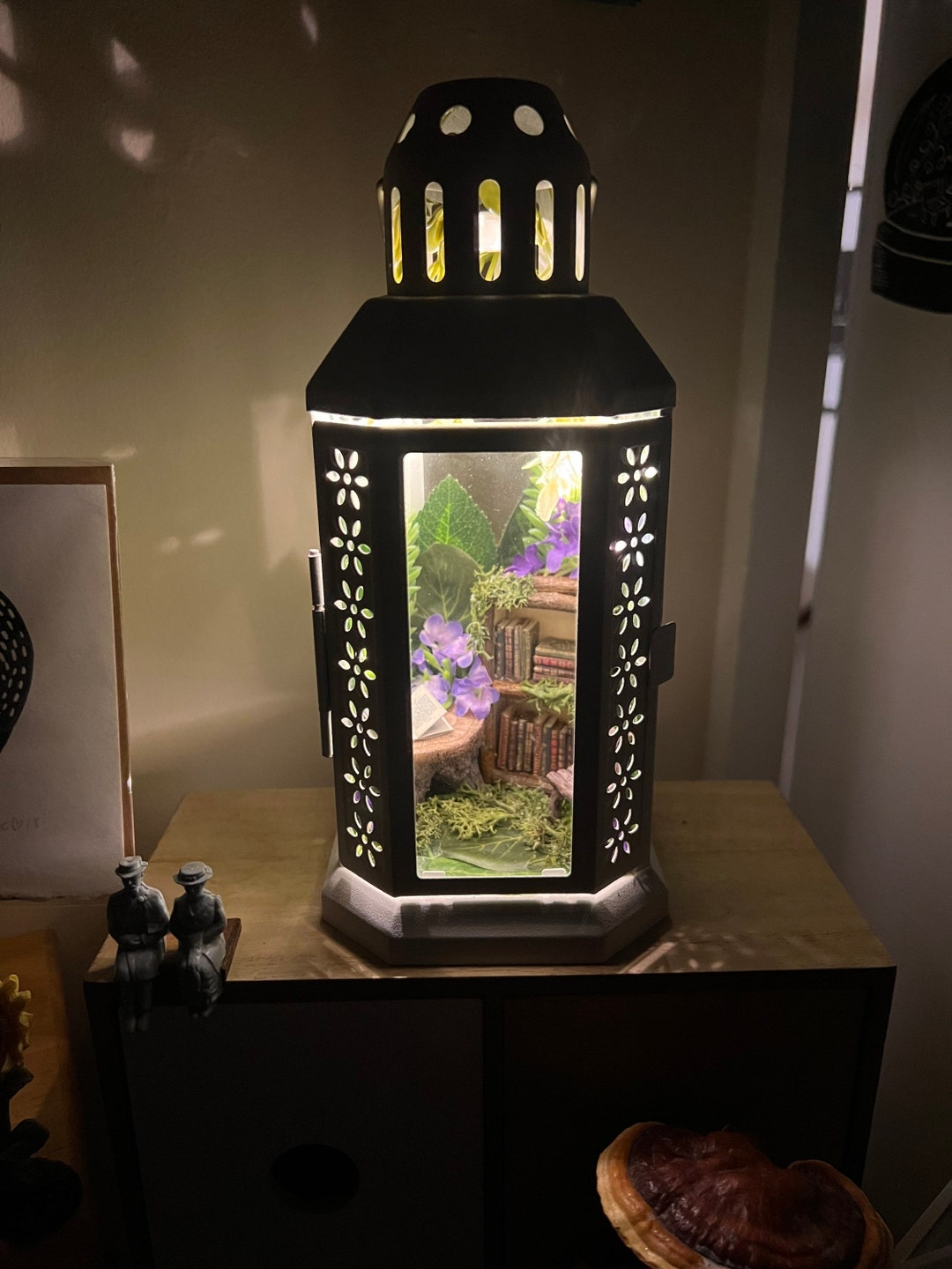 Library Corner Lantern - Etsy