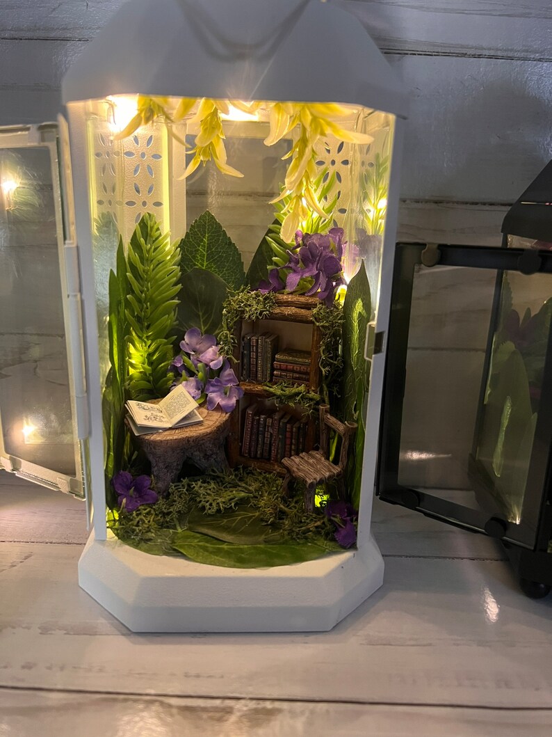 Library Corner Lantern - Etsy