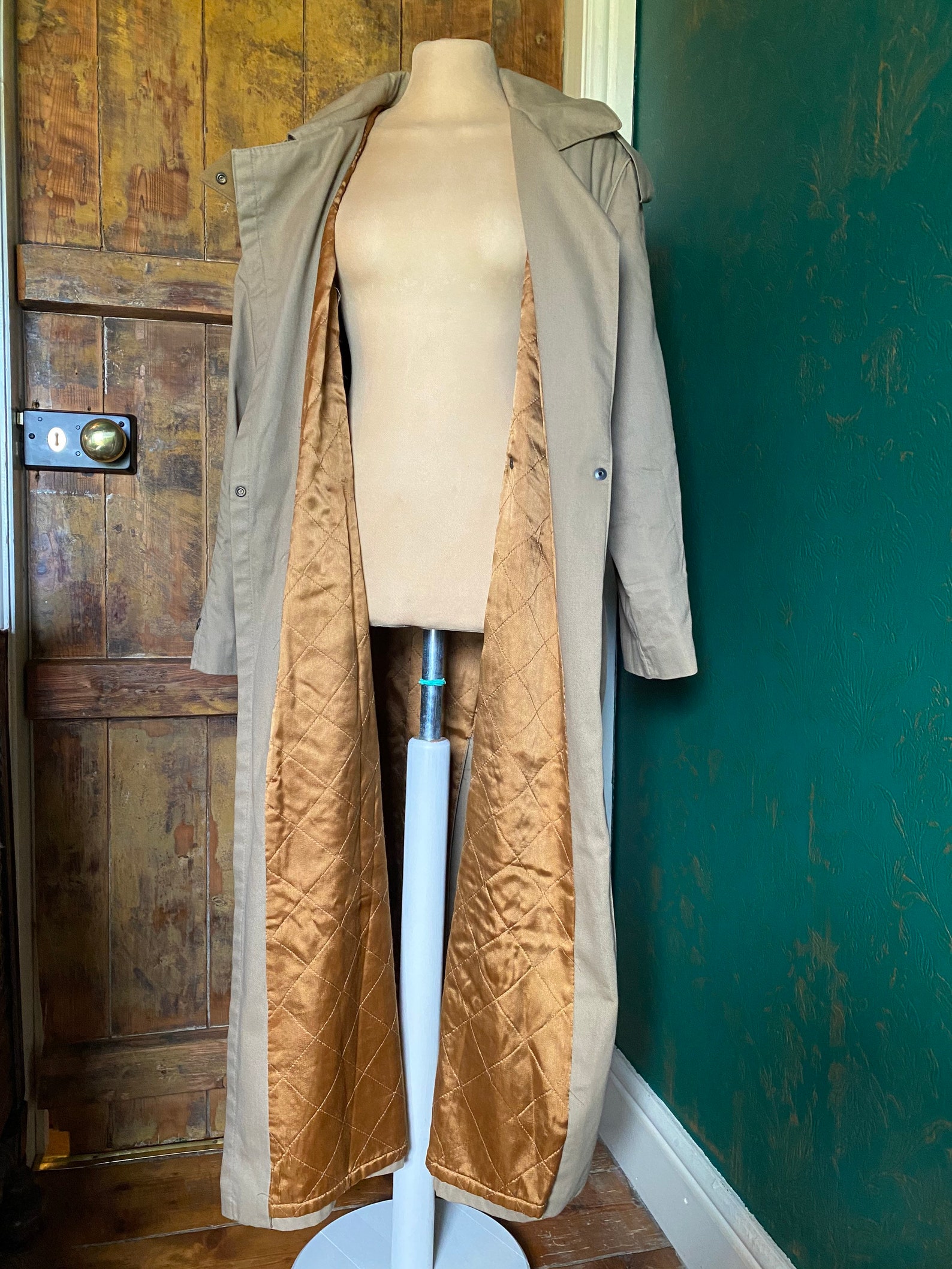 Vintage House of Fraser trench coat Etsy