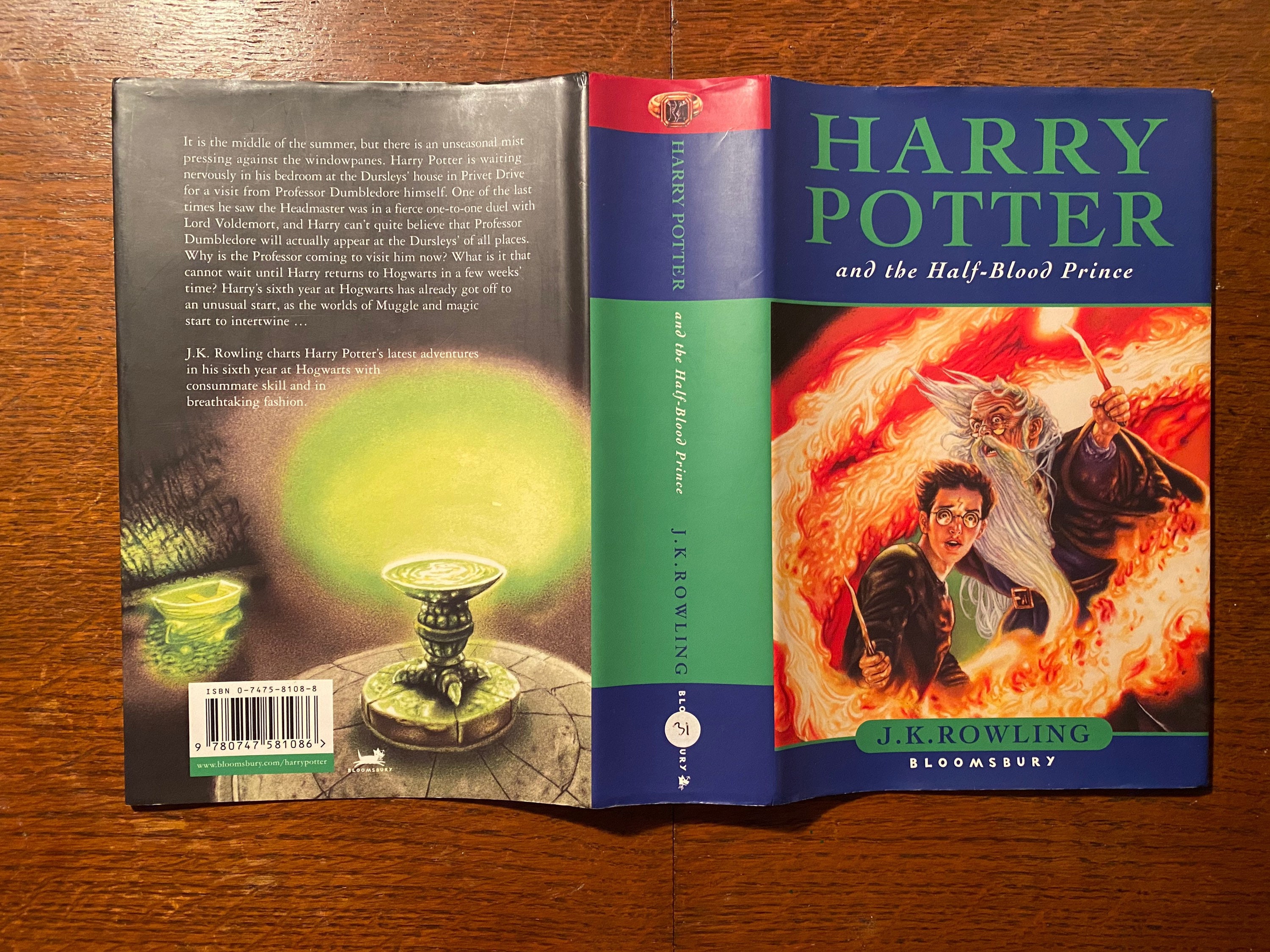 Harry Potter y el príncipe mestizo primera edición duro en ...