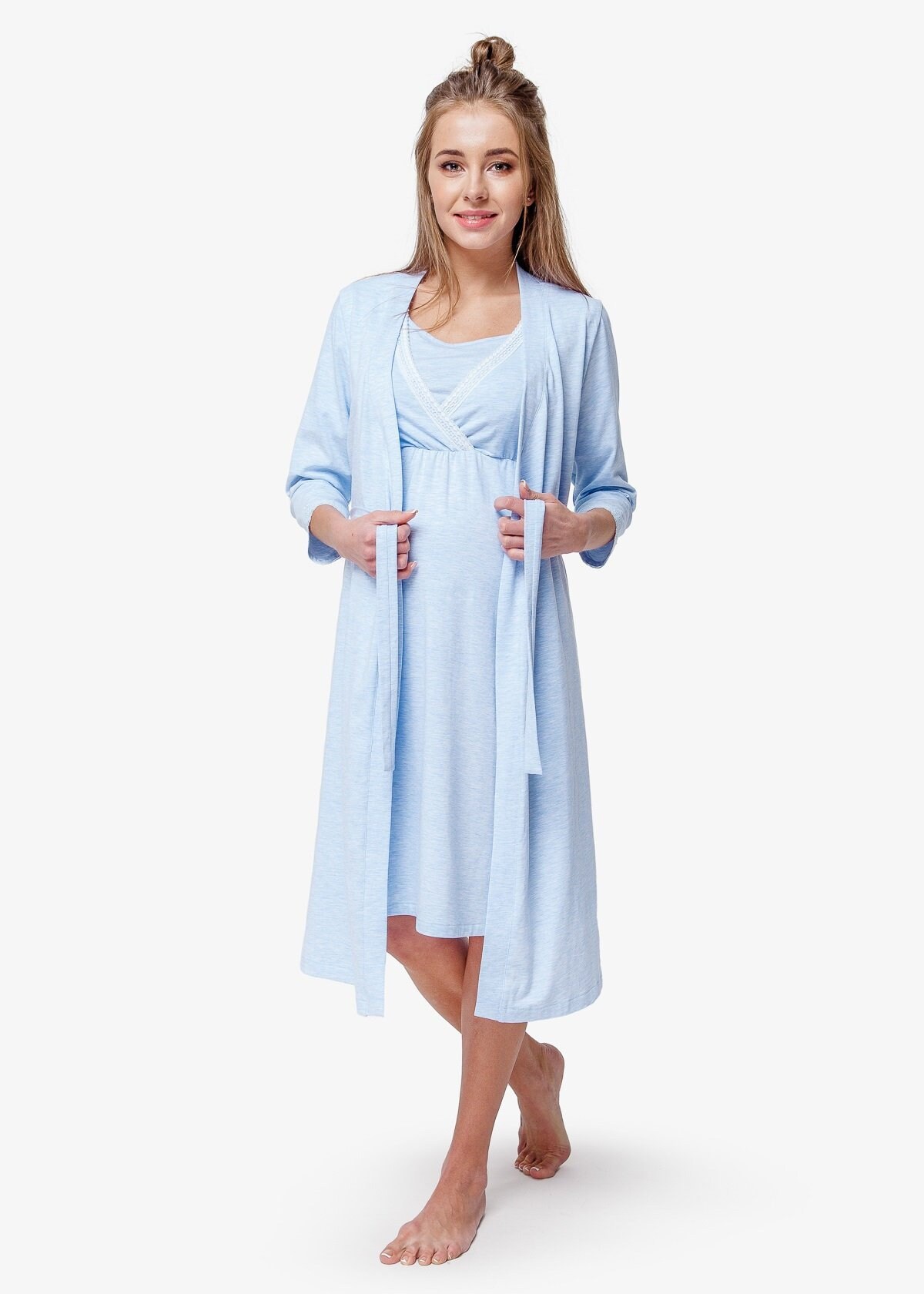 nightie and gown set